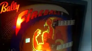 1972 Bally Fireball pinball Odin flashing lights and zipper flipper issue