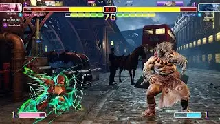 スト6　キャミィでランクマ　VS豪鬼(ごうき)