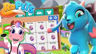 Opening Pet Eggs Till I Get The *NEW* Goat Pet In RoPets! 🐐 Roblox Ropets