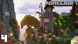 Давайте построим городские доки #4 СОЗДАНИЕ ПАРУСОВ ДЛЯ КОРАБЛЕЙ: MINECRAFT 1.13.2 Выживание Let'...