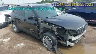 1C4PJLCB8MD116023 - Jeep cherokee latitude fwd 2021