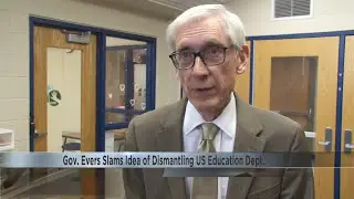 Gov. Evers visits elementary school in Middleton
