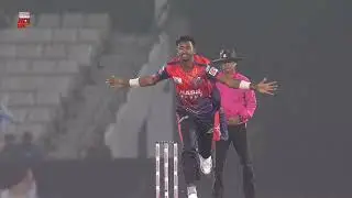 Fantastic from Mondol! 🔥🏏 Rejaur Rahman Raja is beaten and bowled, sheer class with the ball! 💥
