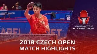 Xu Haidong vs Alin Spelbus | 2018 Czech Open Highlights (Pre)