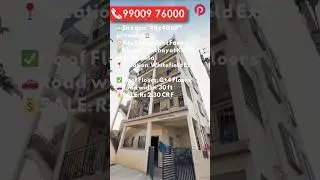 🔥HOUSE for SALE in BANGALORE Whitefield 🤑40x40 House for sale in Whitefield Ext | Rental income