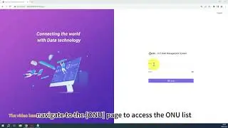 How To Efficiently Manage  And configure  ONUs From  C Data OLT Web Tutorial