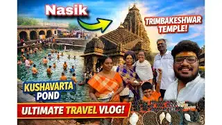 A Day at Trimbhakeshwar Temple, Nashik | Travel & Holy Bath Experience