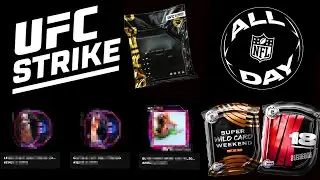 1st EVER UFC Strike NFT Pack Break! [Bonus: NFL All Day]