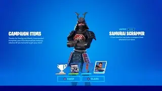 HOW TO GET NEW SAMURAI SCRAPPER PACK IN FORTNITE!