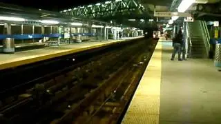 SEPTA 1995-1999 AdTranz M4 set on the Market Frankford Line at TIoga Station