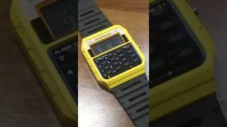 Casio 50 Anniversary collaboration Pac-Man watch #retro #pacman #casio