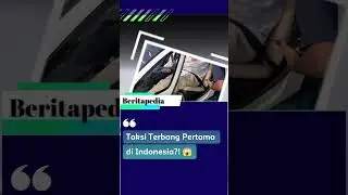 Taksi Terbang Pertama di Indonesia! Raffi Ahmad Jadi Penumpang Pertama! 🚁🇮🇩 #shortvideo #raffiahmad