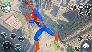 Spider Rope Hero Rescue Game Mobile games Gameplay android car simulator gameplay car simulator ga