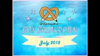 ARTSNACKS July 2018 | Creating ART with LIMITED supplies