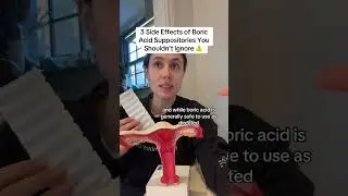 Boric acid pt 2 #boricacid #boricacidsuppositories #femininehealth #femininehygieneproducts #vagtok