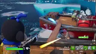 Fortnite - (Monks) Fair Isle Royale skin gameplay (Xbox Series S)