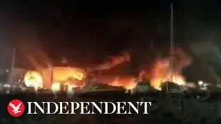 Fire destroys dozens of superyachts in Marbella marina