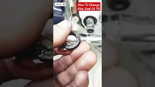 How To Change Kick Seal Cd 70 ! #shorts #bikerepair #saadautos