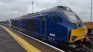 68022+68028 Passing Eastleigh bound for the works 5Q86 