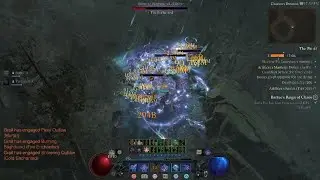 Diablo IV Season 10 Ball Lightning Sorcerer pit tier 105