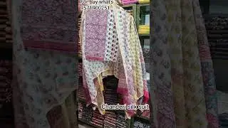 bagru hand block printed chanderi silk suit#real #status #video #shortvideo #shorts #facebook