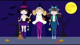 Ruby, Ella and Yung from Happy Halloween
