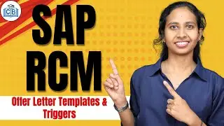 Шаблоны и триггеры писем с предложениями в SAP RCM | Учебное пособие по SAP RCM | Обучение SAP RC...
