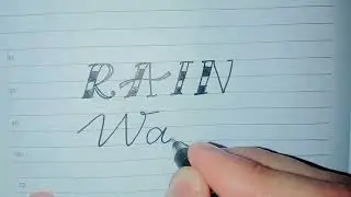 fancy letters ABCs calligraphy #handwriting #art #handlettering