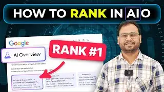 AI Overview Rankings Decoded: Step by Step formula to Rank | Umar Tazkeer