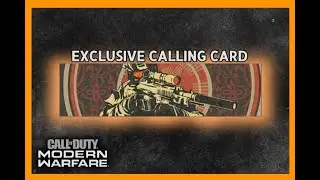 SECRET MODERN WARFARE EXCLUSIVE CALLING CARDS WEEK 5