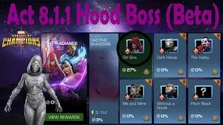 Ghost Solo's Act 8.1.1 Hood Boss (BETA) | Jounas MCOC