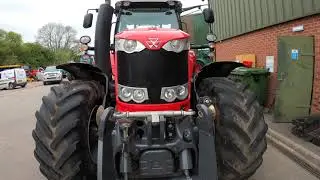 2016 Massey Ferguson 7718 Dyna-VT 6.6 Litre 6-Cyl Diesel Tractor (165 HP)