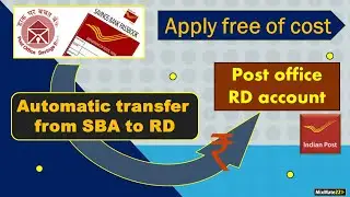 Apply automatic monthly installment for Post office RD account || India Post || In Hindi
