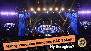 Мэнни Пакьяо запускает токен PAC на GCOX &mdash; Ваши мысли?