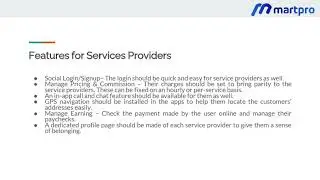 Build On Demand Service Marketplace App With Pro Features