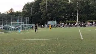 VF Pokal KFV Kiel: Inter T&uuml;rkspor Kiel  vs. SVE Comet Kiel 11m-Schie&szlig;en Teyi Lawson Body verschie&szlig;t