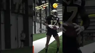 Kevin White crazy catch at mini camp! ⚜️ #football #saints #minicamp #nfl #nfcsouth