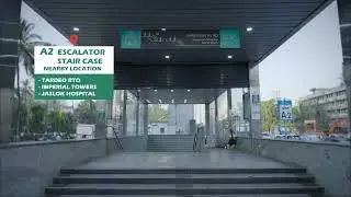 Step into the pulse of the city at JSS Metro Station (Mumbai Central)