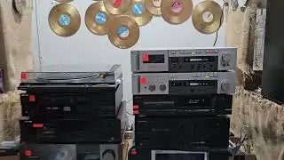 Akai CS-F210 + Akai U310 + Technics SL-PG520A