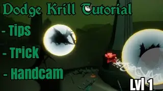 Dodge Krill Tutorial lvl 1 (With Handcam) | Sky : Children Of The Ligh
