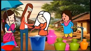 நான் தண்ணி பிடிக்கும் போது மட்டும் எத்தனை குடம்னு என்னியா | மழையில் ஆட்டம் போடும் சின்ன பொண்ணு |