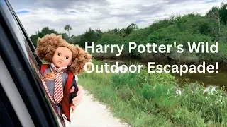 Harry Potter Dolls Hunt Gators on Merritt Island! 🐊