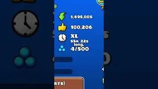 The Longest List Demon in Geometry Dash