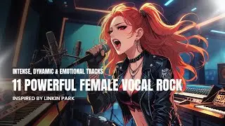 11 Powerful Female-Vocal Rock Anthems Inspired by Linkin Park | Intense, Dynamic & Emotional Tracks!