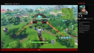 Nightmare Wolf's fortmite gameplay