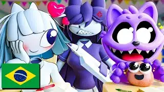 CATNAP E MISS CIRCLE na ESCOLA! - Poppy Playtime Animação