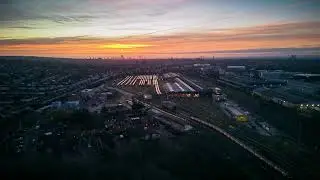 DJI Mini 3 Pro - Hyperlapse Revisited (Neasden Depot)
