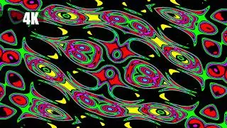 Hypnotic Phonk & Hard Techno Visuals  🌀 4K Abstract Rave Loops ✨ Immersive Gaming & Background