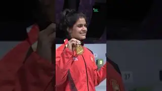 Manu Bhakar won first medal for India 🇮🇳at Paris Olympics shooting bronze 🥉medal after 12 years