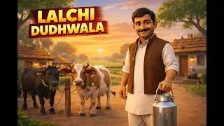 लालची दूधवाला 🥛 | Lalchi Dudhwala | Moral Story in Hindi